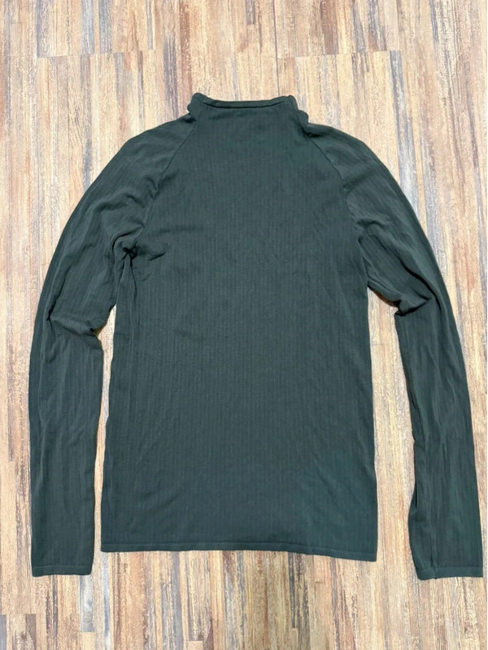 Anthropologie mock neck ribbed long sleeve size medium